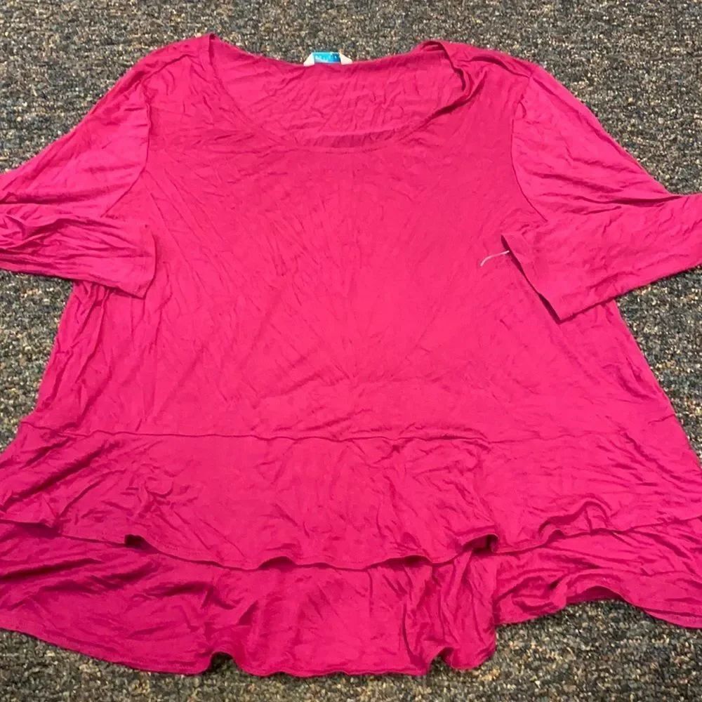 Boutique Ruffle top sz. 1X